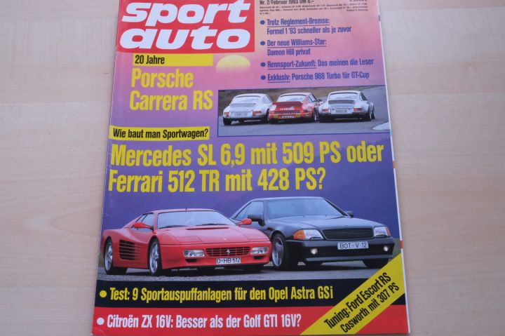 Sport Auto 02/1993